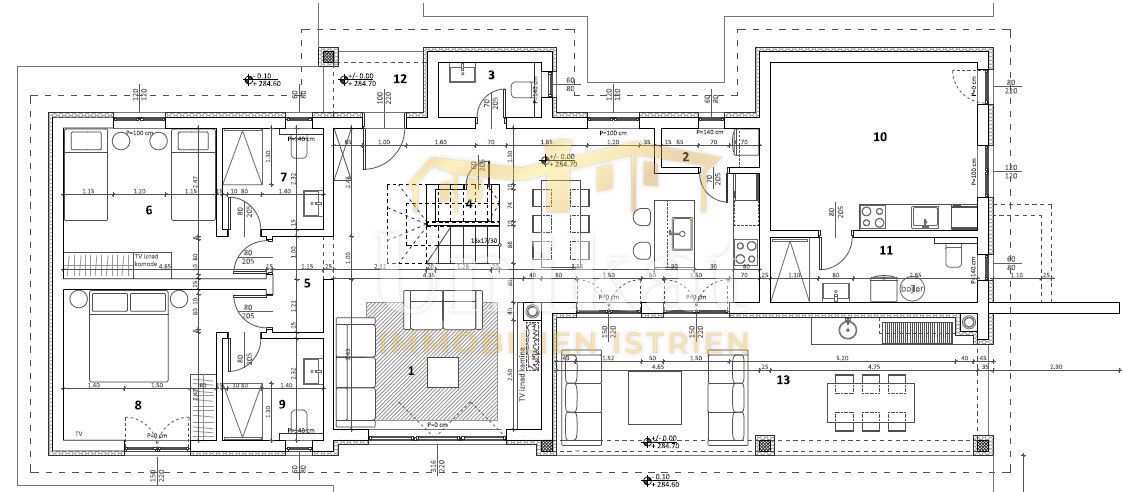 Vila z dvema stanovanjski enotama - pogled na morje